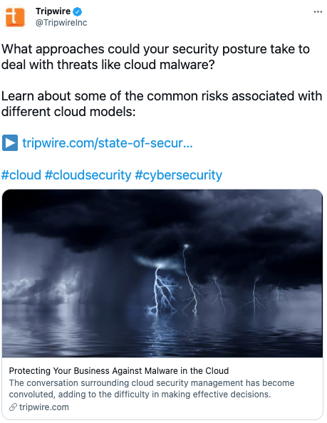 Protecting your business against malware in the cloud