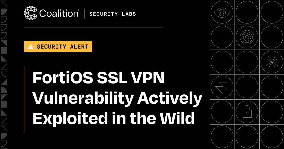 FortiOS SSL VPN Vulnerability Actively Exploited in the Wild