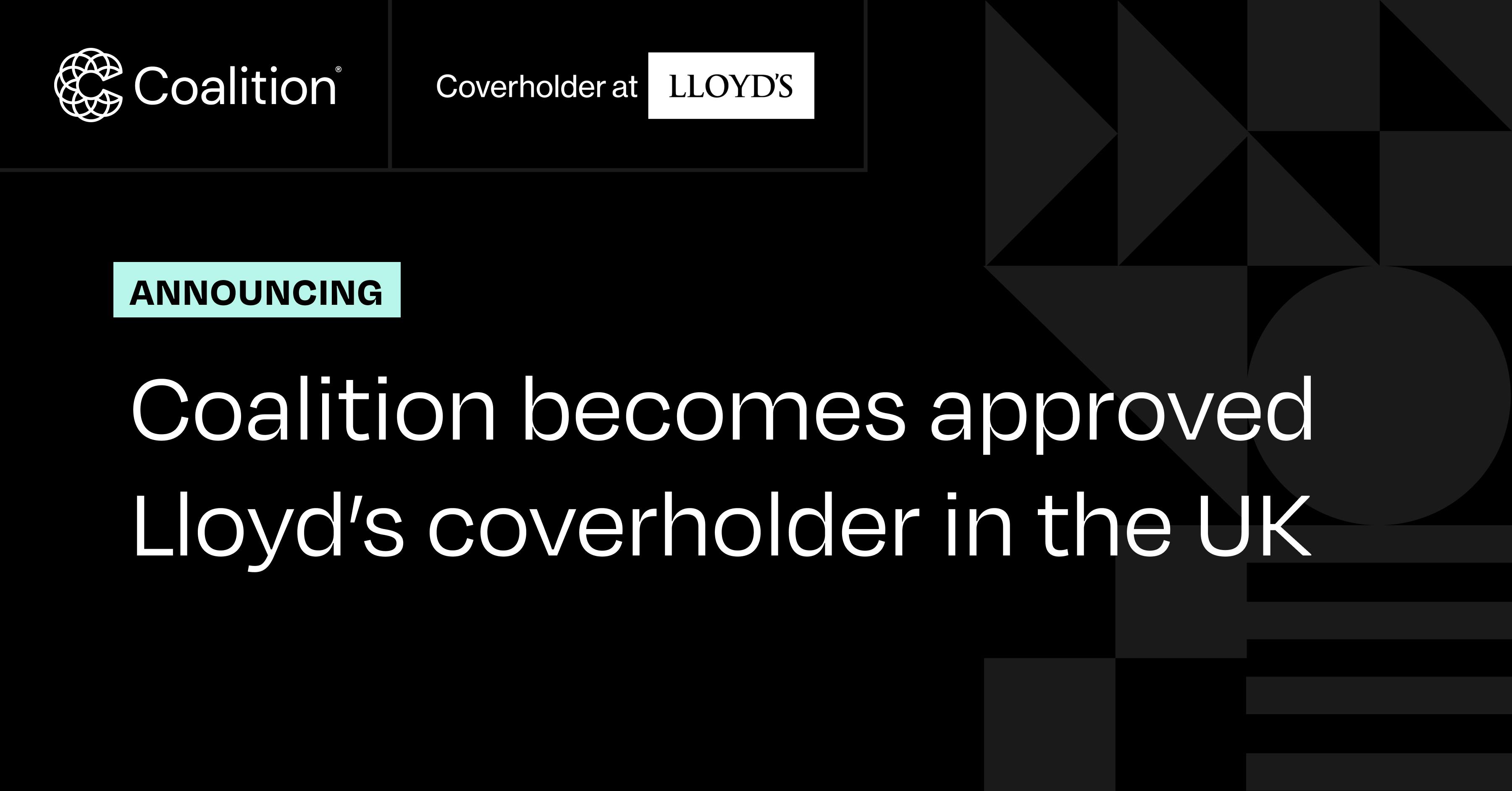 Blog: Coalition Capacity-Announcement UK Lloyds