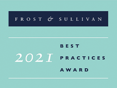 2021 Frost & Sullivan Best Practices Award logo