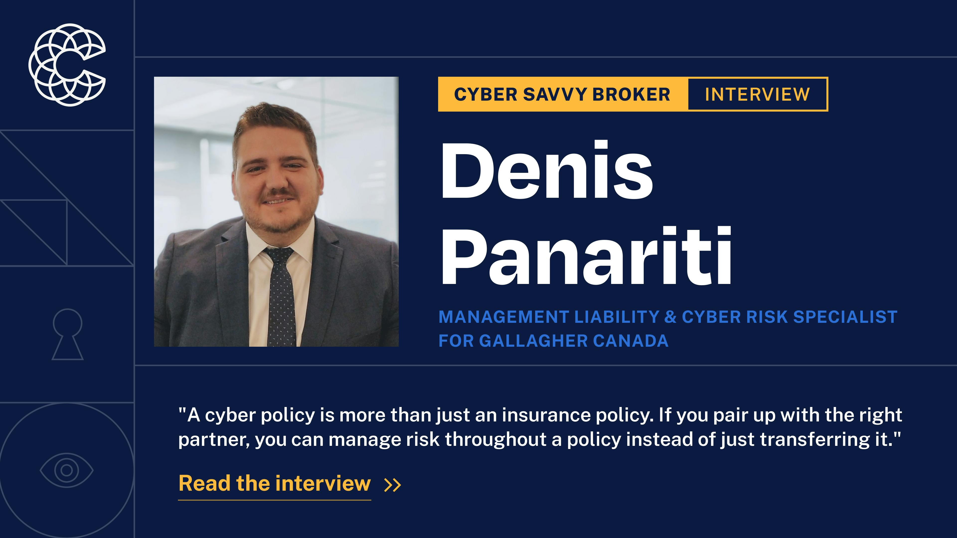 Coalition Cyber Savvy Broker Denis Panariti