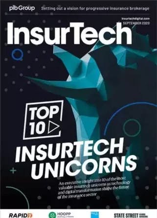 2022 Top 10 Insurtech Unicorns screenshot of coverpage